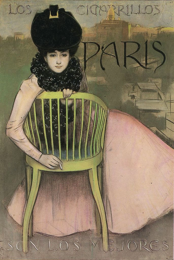 Ramon Casas - Manifesto della sigaretta